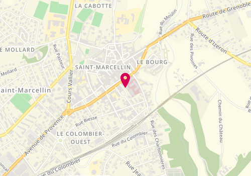 Plan de ARCEL Michel, 1 Avenue Felix Faure, 38161 Saint-Marcellin