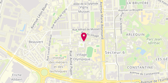 Plan de ATTALI David, 2 Place Lionel Terray, 38100 Grenoble