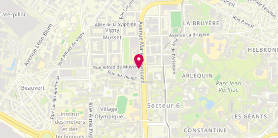 Plan de VAICHERE Denis, 1 Rue Alfred de Musset, 38100 Grenoble