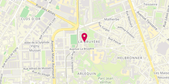 Plan de BRISSON Jean Marc, 36 Avenue de la Bruyère, 38100 Grenoble