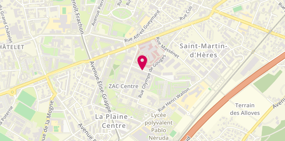 Plan de LOUBIERE David, 8 Rue Docteur Fayollat, 38400 Saint-Martin-d'Hères