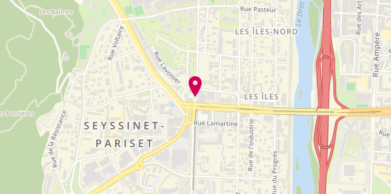 Plan de SCHNEIDER Sabine, 53 Avenue Aimé Bouchayer, 38170 Seyssinet-Pariset