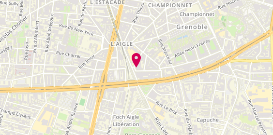 Plan de AGUIRRE Charles, 26 Rue Colonel Dumont, 38000 Grenoble
