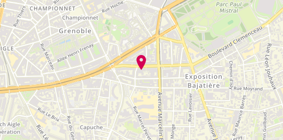 Plan de ROBERT Benoît, 27 Avenue Albert 1er de Belgique, 38000 Grenoble