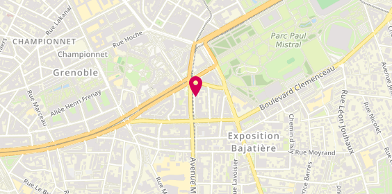Plan de DUMAS Ericka, 5 Avenue General Champon, 38000 Grenoble