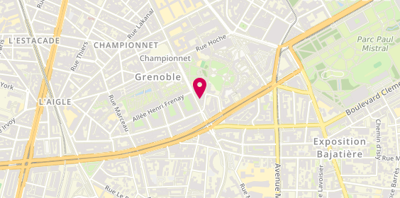 Plan de CLEMENT Samuel, 57 Boulevard Gambetta, 38000 Grenoble