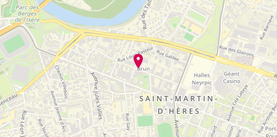 Plan de LALLIOT Laurent, 15 Rue de la Biscuterie, 38400 Saint-Martin-d'Hères
