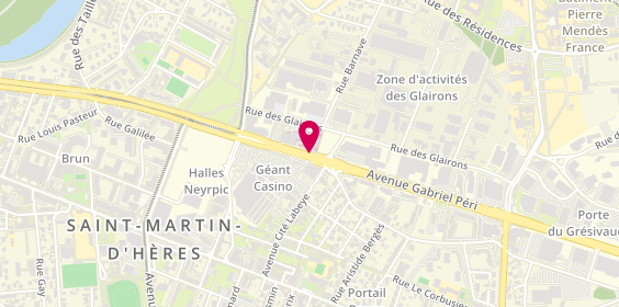 Plan de BILLAT Cécile, 83 Avenue Gabriel Péri, 38400 Saint-Martin-d'Hères