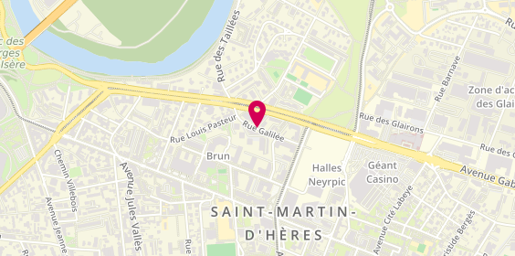 Plan de TAIX David, 12 Rue Galilée, 38400 Saint-Martin-d'Hères