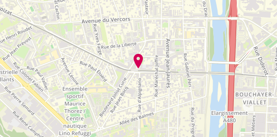 Plan de SARRAT Maïlys, 3 Place Louis Maisonnat, 38600 Fontaine