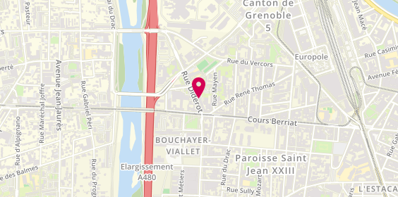 Plan de CHARREYRE Thibaut, 10 Rue Diderot, 38000 Grenoble
