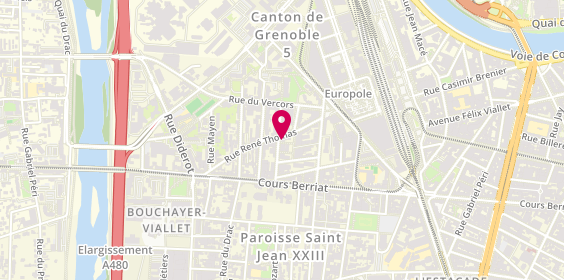 Plan de MORFIN Luc, 19 Bis Rue René Thomas, 38000 Grenoble
