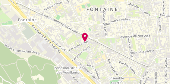 Plan de PUISSANT Bernard, 2 Rue Henri Roudet, 38600 Fontaine