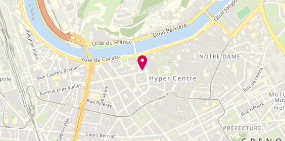 Plan de LE HIR Brigitte, 2 Avenue Felix Viallet, 38000 Grenoble
