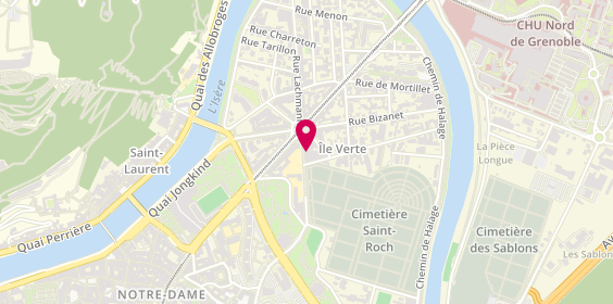 Plan de BACCHI Lucile, 5 Bis Rue Aimon de Chisse, 38000 Grenoble