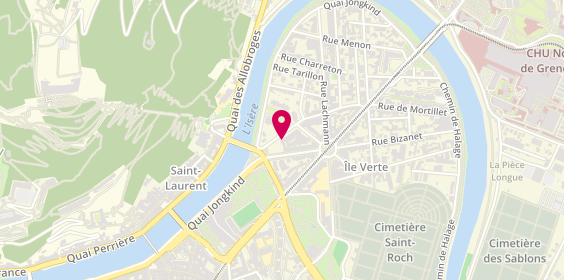 Plan de FRANCOIS Manuel, 57 Rue de Mortillet, 38000 Grenoble