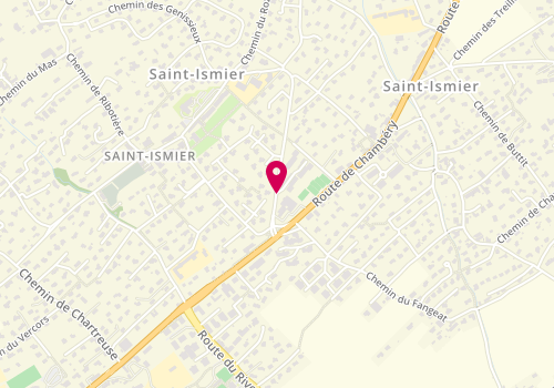 Plan de BOUJARD BORTOLOTTI Laure, 132 Avenue de la Dent de Crolles, 38330 Saint-Ismier
