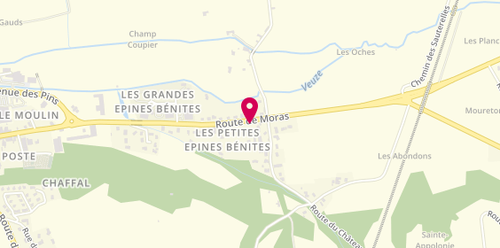 Plan de MORIN Jenny Cécile, 320 Route de Moras, 26210 Saint-Sorlin-en-Valloire