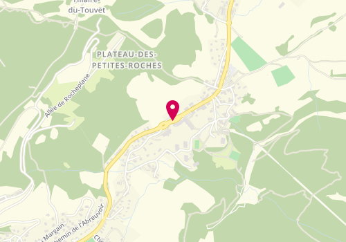 Plan de BODIN BOILEAU Dolorès, 82 Route des 3 Villages, 38660 Plateau-des-Petites-Roches