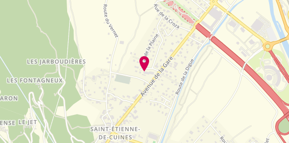 Plan de BOURDIN Sandra, 99 Impasse du Mont Cuchet, 73130 Saint-Etienne-de-Cuines