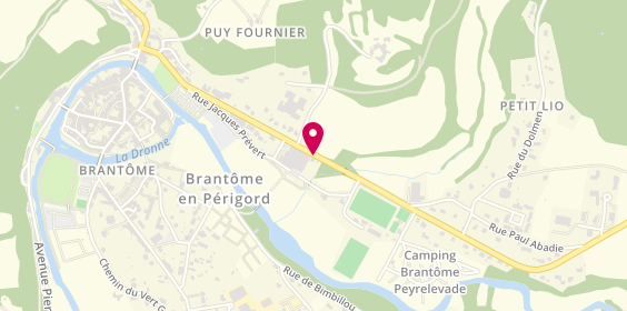 Plan de AUDIBERT Florian, Avenue Andre Maurois, 24310 Brantôme-en-Périgord