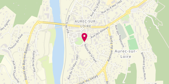 Plan de BERNAUD Carole, 21 Bis Rue du Monument, 43110 Aurec-sur-Loire