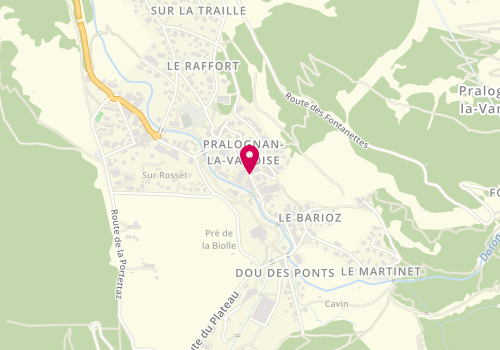 Plan de LALLEMENT Bastien, 205 Avenue de Chasseforet, 73710 Pralognan-la-Vanoise