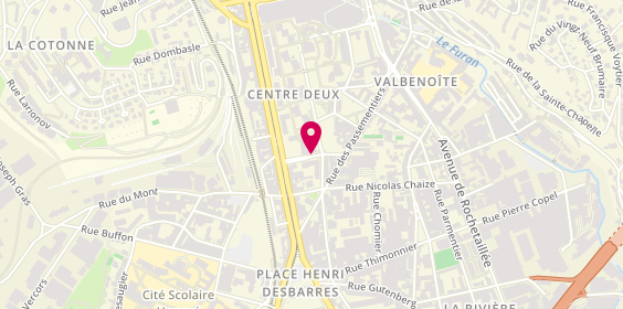 Plan de CLAUDE Laure, 13 Rue Béraud, 42100 Saint-Étienne