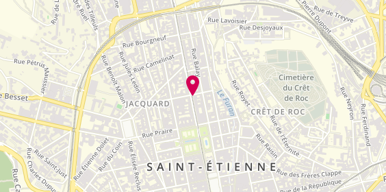 Plan de VIRICEL Pierrick, 16 Rue Charles de Gaulle, 42000 Saint-Étienne