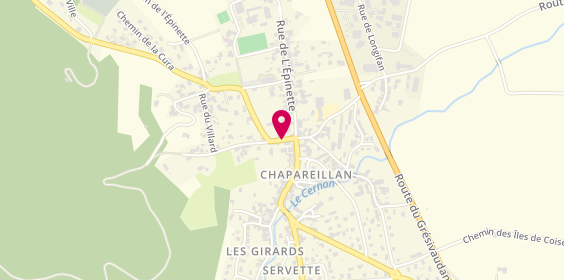 Plan de CARCENAC Adrien, 43 Rue Saint Roch, 38530 Chapareillan