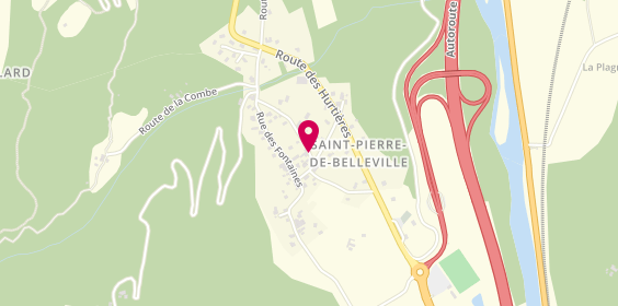 Plan de DERRIER Thimotée, 35 Route de Corbiere, 73220 Saint-Pierre-de-Belleville