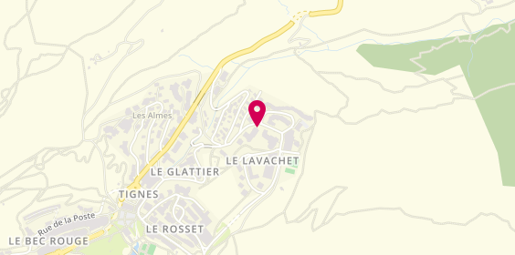 Plan de BABIN Pierre André, Route du Lavachet, 73320 Tignes