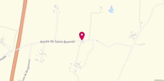 Plan de LE BIHAN Françoise, Route de Saint Bonnet, 16300 Barbezieux-Saint-Hilaire