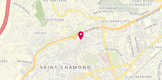 Plan de MIRANDA Rafaël, 12 Rue Ventefol, 42400 Saint-Chamond
