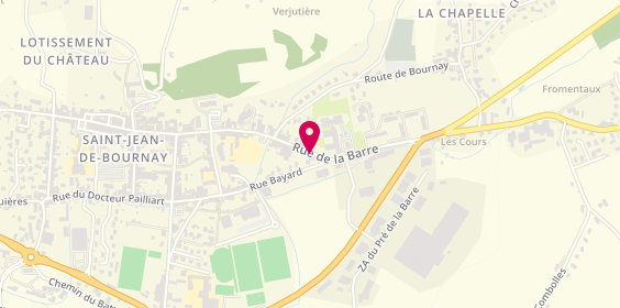 Plan de LIGONNET-VINCENT Edith, 15 Rue de la Barre, 38440 Saint-Jean-de-Bournay