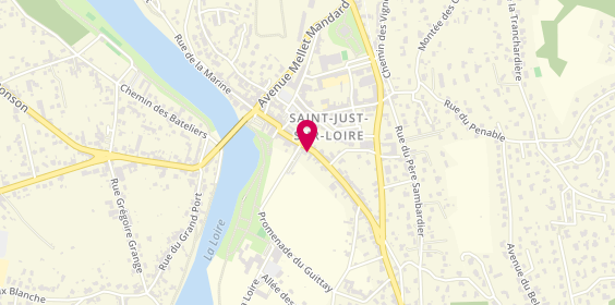 Plan de SAGNOL Arnaud, 30 Rue Joannès Beaulieu, 42170 Saint-Just-Saint-Rambert