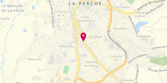 Plan de THIBAUD Clément, 12 Rue de Lomenie, 87500 Saint-Yrieix-la-Perche