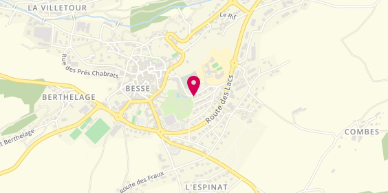 Plan de BLANQUET Marcel, 15 Rue Les Pres de la Ville, 63610 Besse-et-Saint-Anastaise