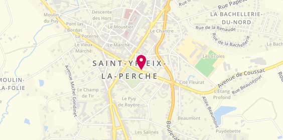 Plan de ROUX Fabrice, 7 Avenue de Lattre de Tassigny, 87500 Saint-Yrieix-la-Perche