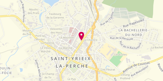 Plan de CORRARO-RICCI Thomas, 24 Boulevard de l'Hotel de Ville, 87500 Saint-Yrieix-la-Perche