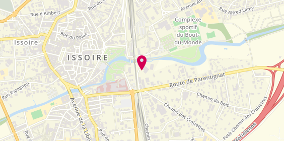 Plan de LAPORTE Lucie, 3 Chemin de Rocpierre, 63500 Issoire