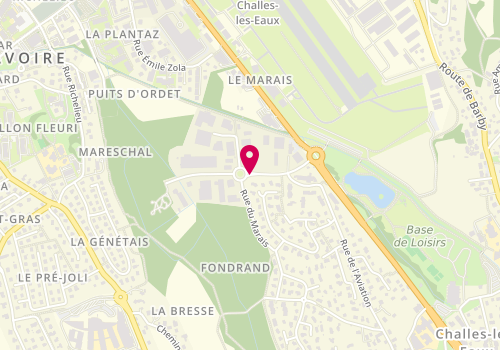 Plan de PORCHERON Vincent, 406 Avenue de la Breisse, 73190 Challes-les-Eaux