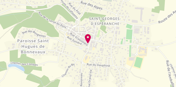 Plan de BENARD Rodolphe, 50 Place Edmond Budillon, 38790 Saint-Georges-d'Espéranche
