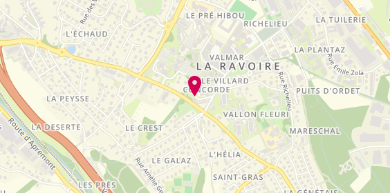Plan de MICHELLIER BEILLON Catherine, 3 Rue Rue du Villard, 73490 La Ravoire