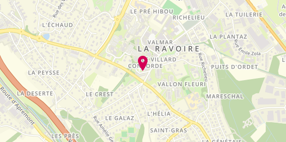 Plan de BOUJON Denis, 2 Rue du Villard, 73490 La Ravoire