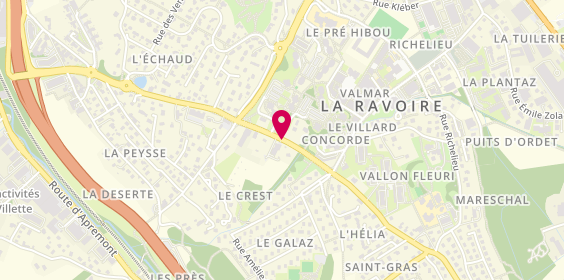 Plan de DREWNIAK Nicolas, 896 Rue des Belledonnes, 73490 La Ravoire
