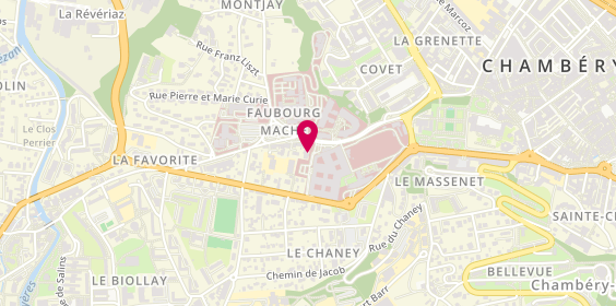 Plan de LEFRANC Didier, 507 Faubourg Maché, 73000 Chambéry
