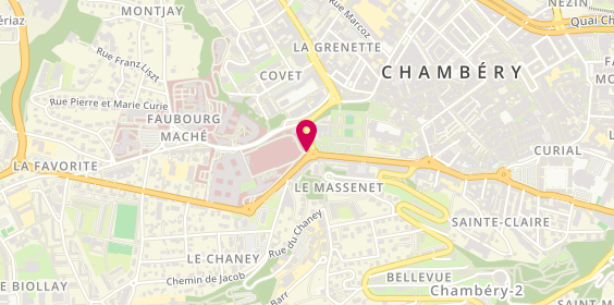 Plan de YEBES OLMEDA Amaya, Place Lucien Biset, 73011 Chambéry