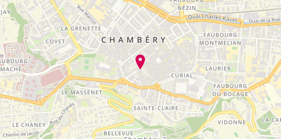 Plan de ESCOFFIER Dimitri, 81 Place Saint Leger, 73000 Chambéry