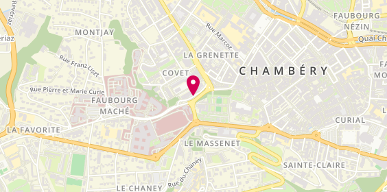 Plan de LOUVIOT Rémi, 156 Faubourg Maché, 73000 Chambéry